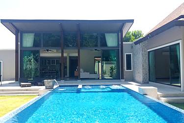 Pool, Terrace and Garden Area